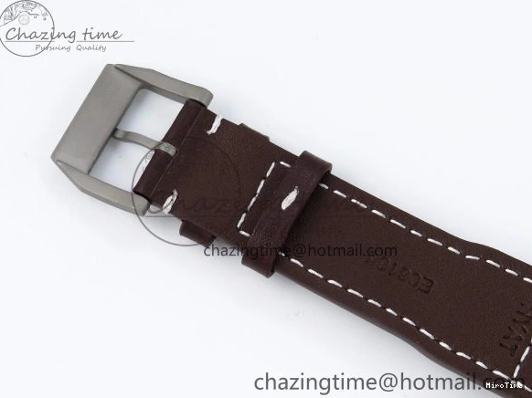 MIROTIME 0515 Pilot Mark XVIII Titanium BLSF 1:1 Best Edition Black Dial on Brown Leather Strap MIYOTA Popular 7020